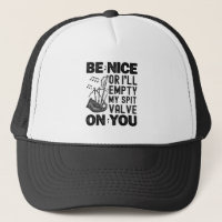 Be Nice Or I'll Empty My Spit Valve Bagpipe Funny