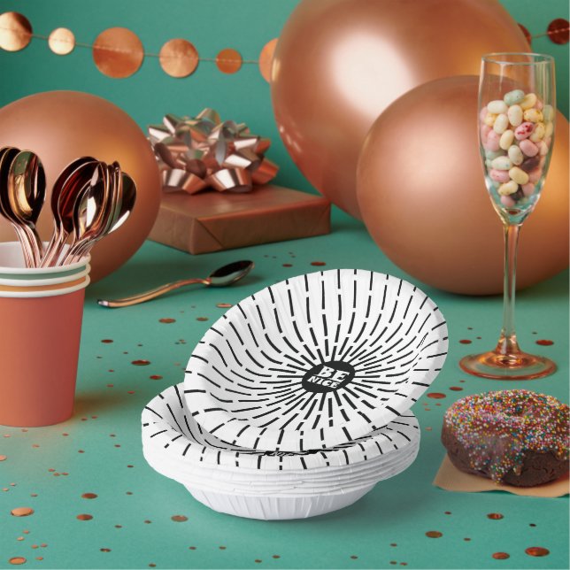 Be Nice Paper Plate (Multi)