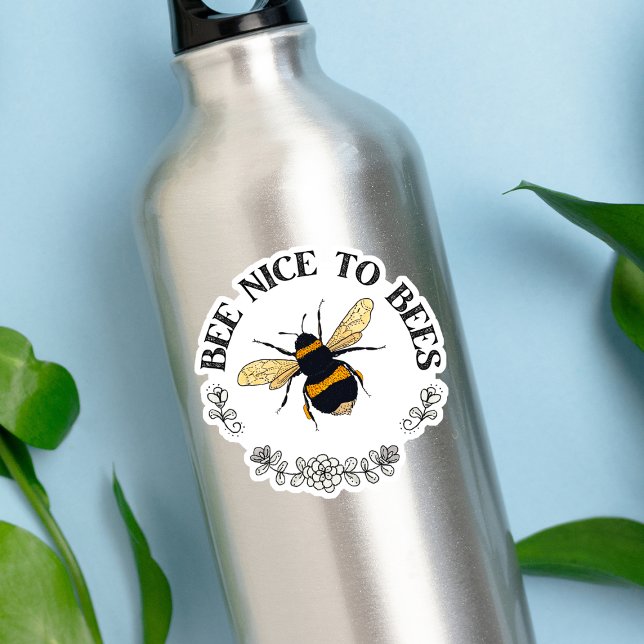 Be Nice to Bees Cute Bumblebee (Creator Uploaded)