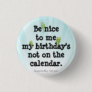 Be Nice to Me 3 Cm Round Badge