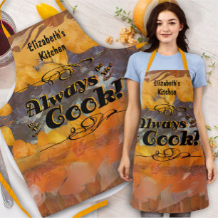 Be Nice to the Cook Abstract Sunset 0612 Apron