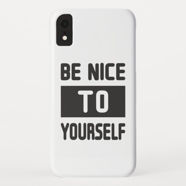 Be nice to yourself Case-Mate iPhone case (Back)