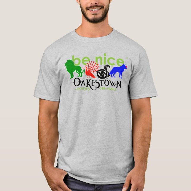 Be Nice with house animals  T-Shirt (Front)