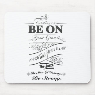 Be on guard!! mouse mat