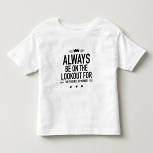 Be on lookout black toddler T-Shirt