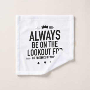 Be on the Lookout for the Presence of Wonder Wash Cloth