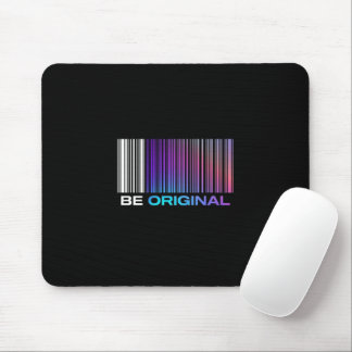 Be Original – Holographic Barcode-Inspired Mouse Mat