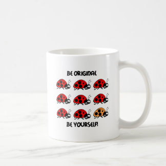 Be original ladybug coffee mug