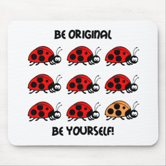 Be original ladybug mouse mat