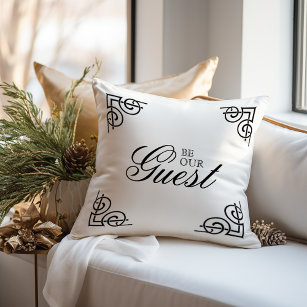 Be our guest outlet pillow