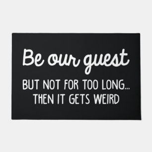 Be Our Guest Doormat