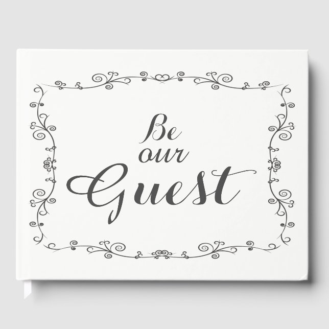 Be Our Guest Guest Book (Front)