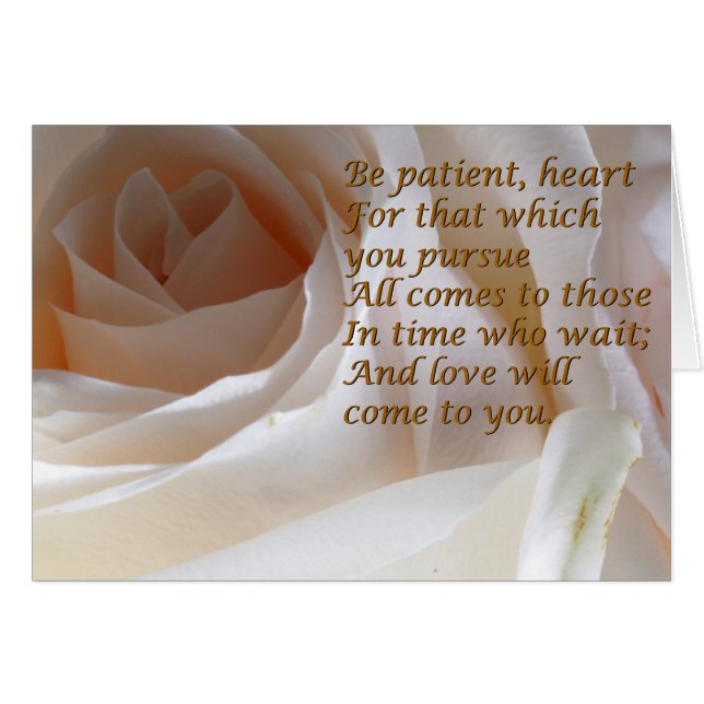 Be Patient Heart (Front Horizontal)