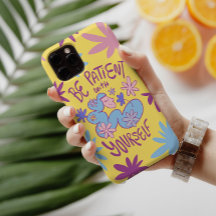 BE PATIENT WITH YOURSELF, SELF LOVE CARTOON QUOTE