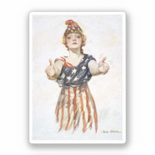 Be Patriotic vintage poster