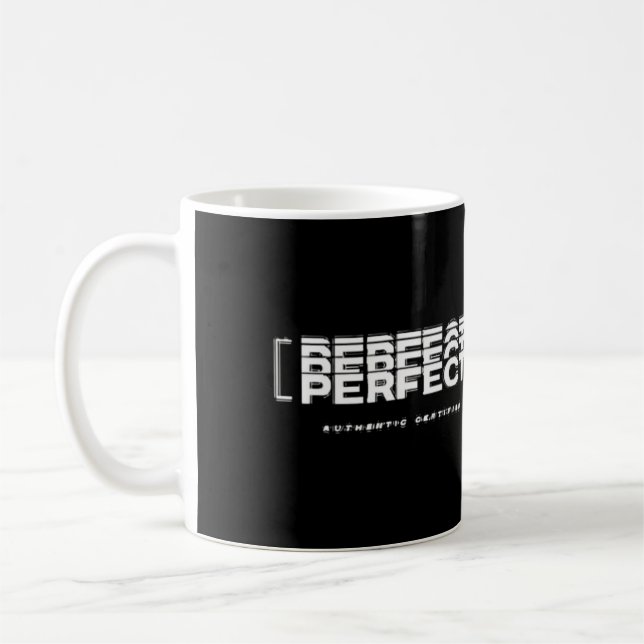 Be Perfect Bold Wave Mug  (Left)