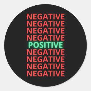 Be Positive Good Vibes Self Love Happiness Sticker