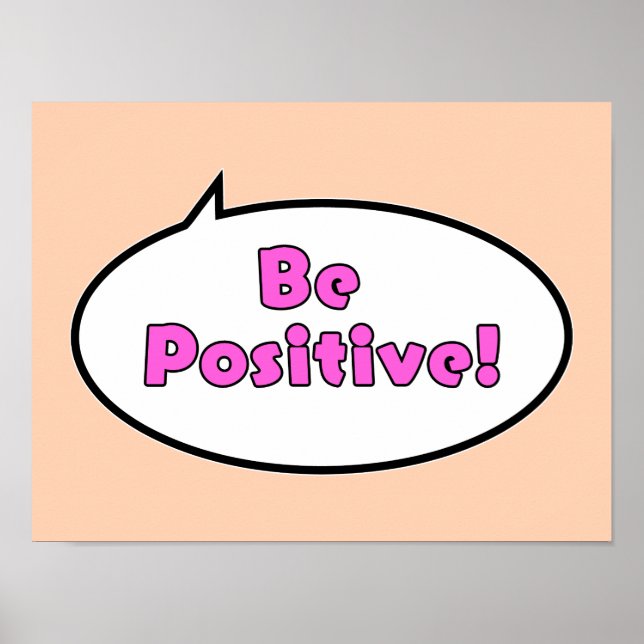 Be Positive! Poster (Front)