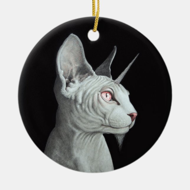 Be Positive - Unikitty Ceramic Tree Decoration (Front)