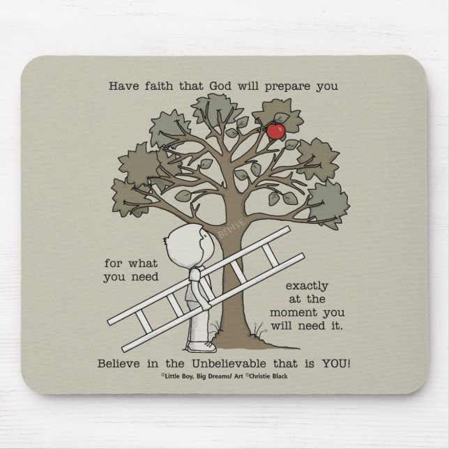 Be Prepared Mouse Mat (Front)