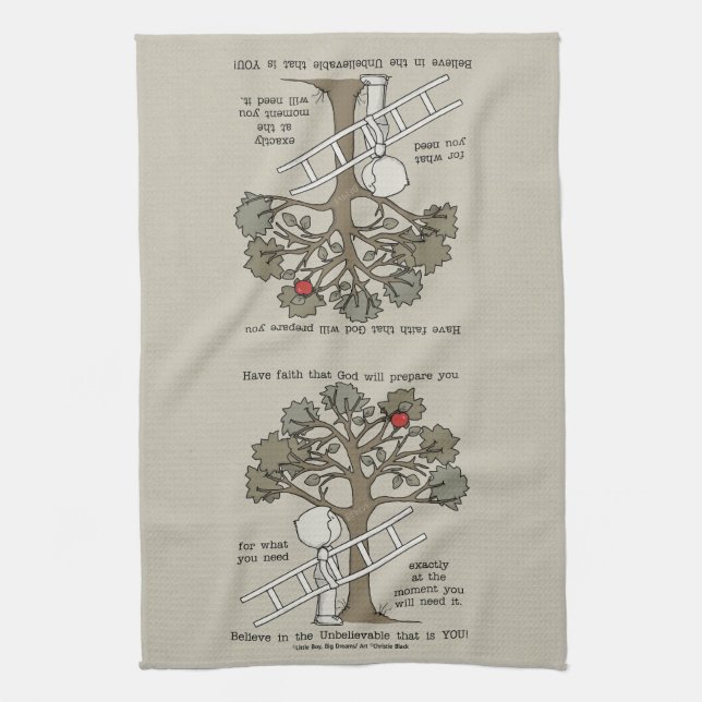 Be Prepared Tea Towel (Vertical)