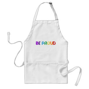 Be proud LGBT Gay pride Standard Apron