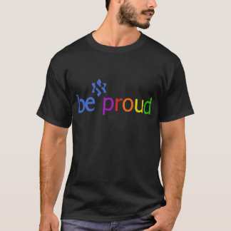 BE_proud_rainbow edition 2 sided T-Shirt