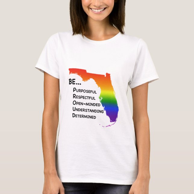 Be Proud T-Shirt (Front)