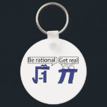 Be Rational! Get Real! Key Ring<br><div class="desc">Be Rational! Get Real!</div>