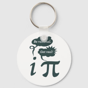 be rational! get real! key ring