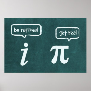 Be Rational! - Math Poster