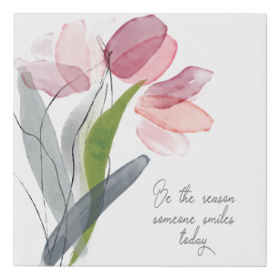 Pink Sage Green Blush Canvas Prints Wall Art Zazzle Co Uk