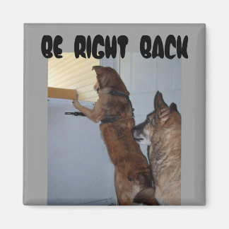 BE  RIGHT  BACK   -jazzy and cb 2, Magnet