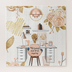 Be Scared & Do It Anyway Jigsaw Puzzle