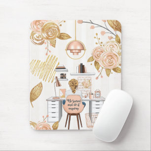 Be Scared & Do It Anyway Mouse Mat