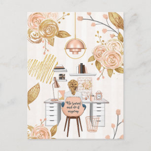 Be Scared & Do It Anyway Postcard