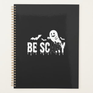 Be Scary Halloween Ghost Bat Design_1 Planner