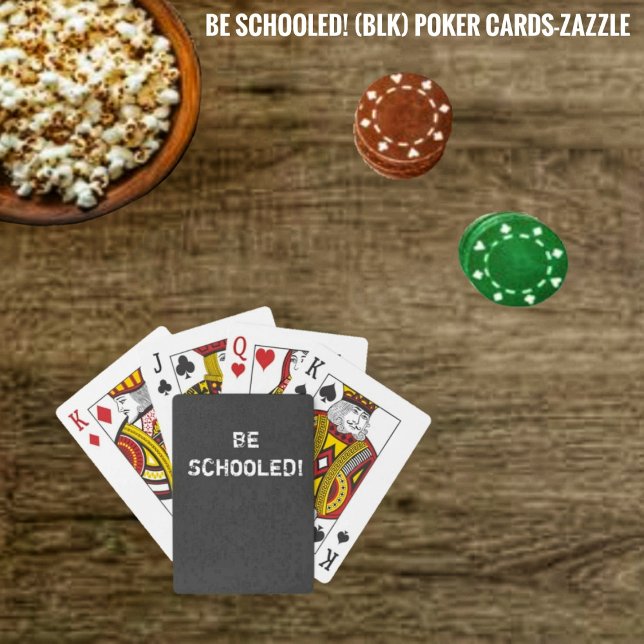 Be Schooled!   Playing Cards (Creator Uploaded)
