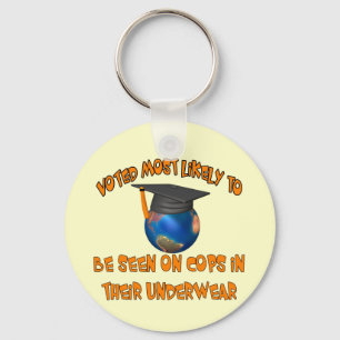 Be Seen On Cops Key Ring