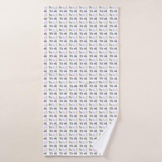 Be Silly It’s Ok Bath Towel (Bath Towel)