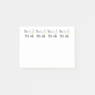 Be Silly Post-it Notes