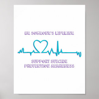 Be Somenes Lifeline Suicide Prevention Awareness _ Poster