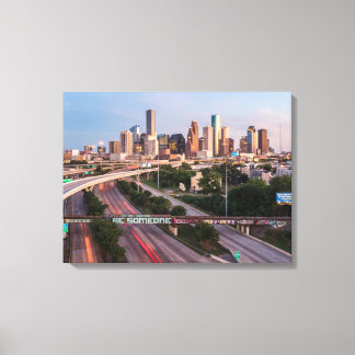Be Someone in Houston, Texas Canvas Print