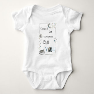 Be Someone's Compass. Inspiring Positive Energy Baby Bodysuit