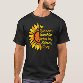 Be Someone's Sunshine Mental Health Awareness Grap T-Shirt