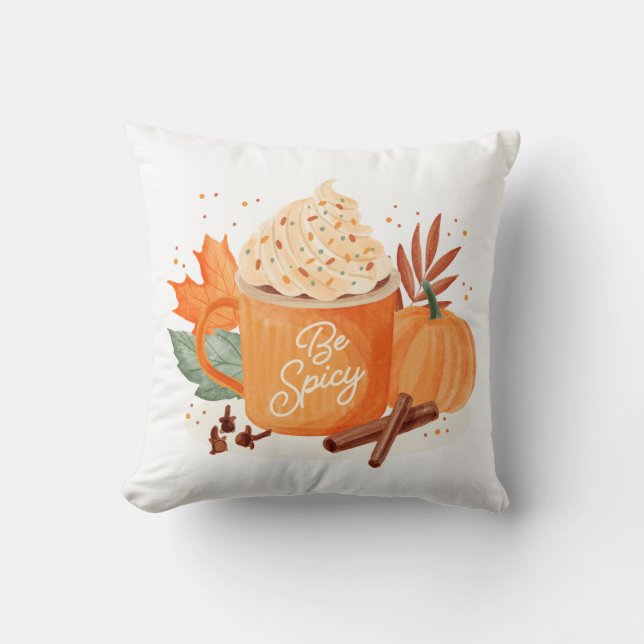 Be Spicy Pellow Cushion (Front)