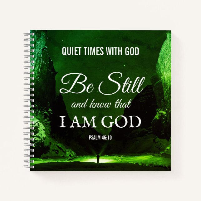 BE STILL AND KNOW Devotional Prayer Journal (Front)