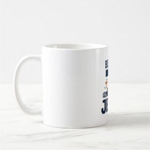 Be Still and Know Jesus Christian Typography Shirt Coffee Mug