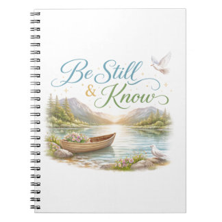 Be still and know notebook