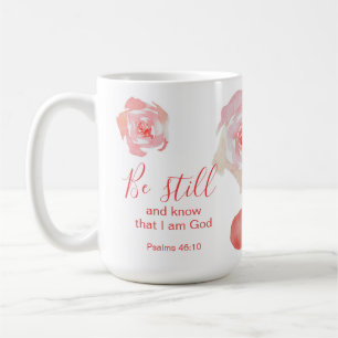 Be Still And Know Scripture Personalised Gift Coffee Mug